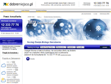 Tablet Screenshot of bozenarodzenie.dobremiejsce.pl